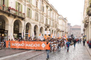 Manifestazione LAV Torino - Salviamo i macachi