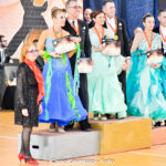 4° Union Dance Open - Vincitori di ballo da sala ricevono la medaglia sul podio durante la premiazione. A seguire le competizioni dei balli caraibici